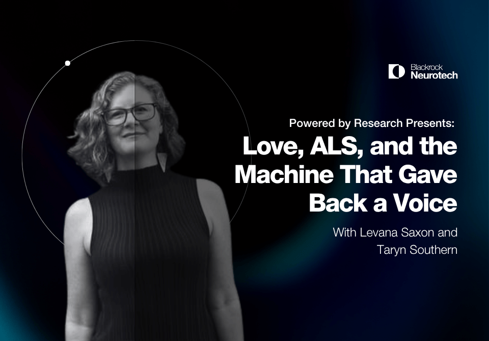 Virtual Fireside | Love, ALS, and the Machine That Gave Back a Voice